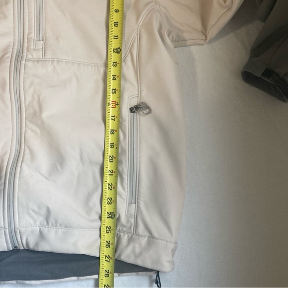 The North Face Apex Bionic Softshell Jacket Ski Snowboard Mens XL Gray/White - Picture 13 of 16